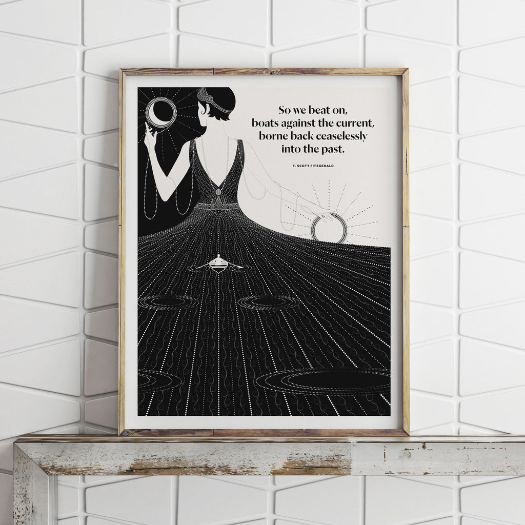 F. Scott Fitzgerald Print