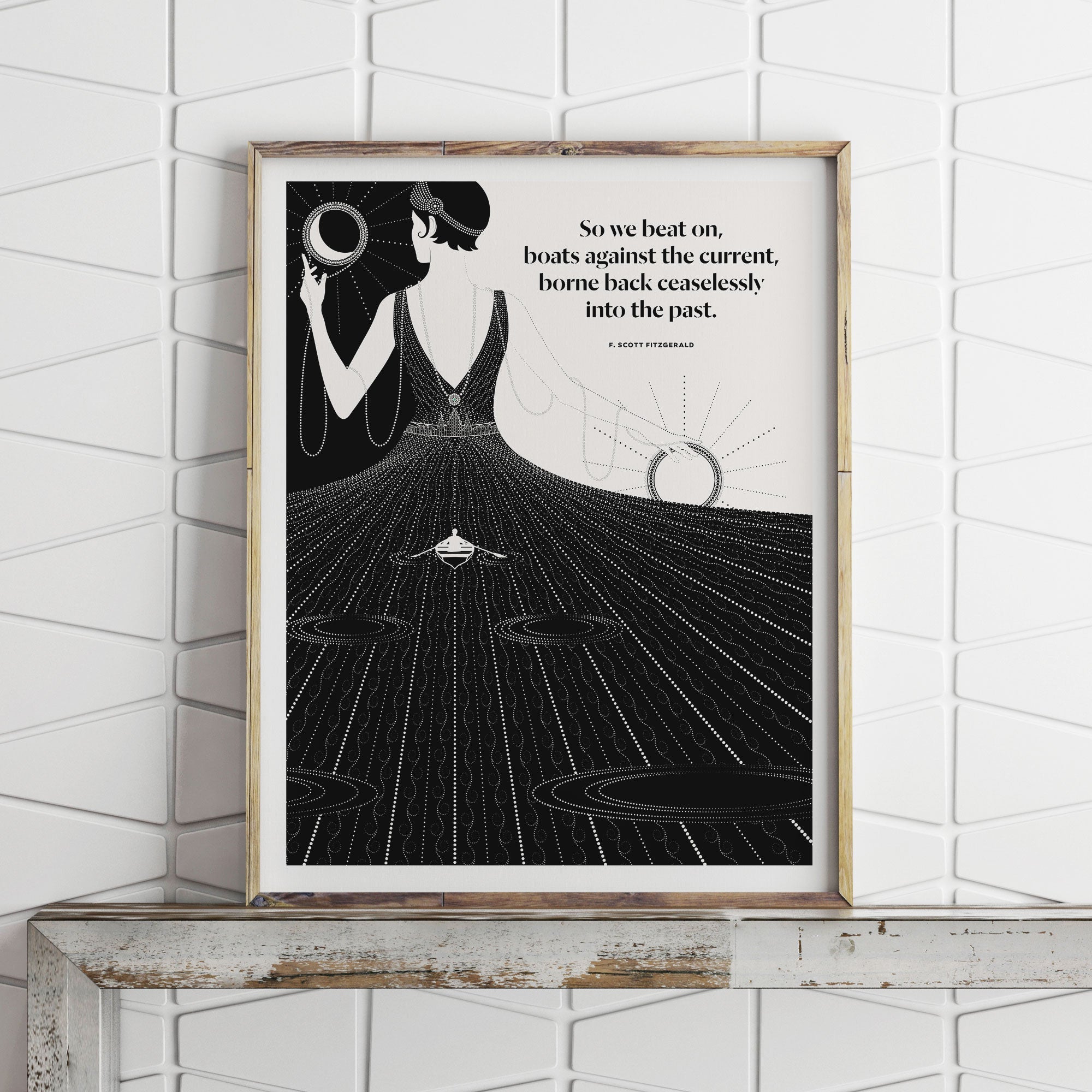 F. Scott Fitzgerald Print