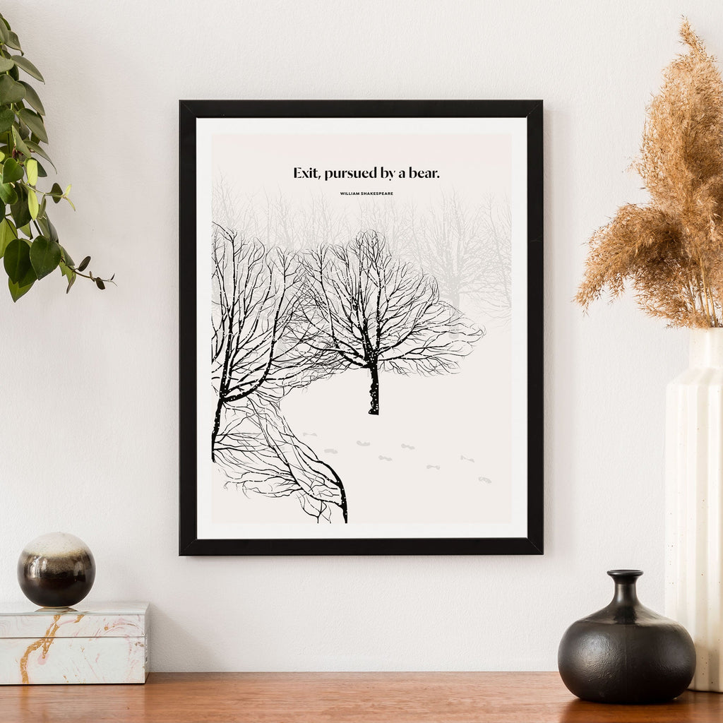 Shakespeare Bear Print