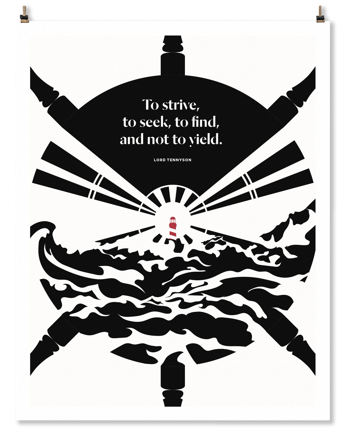 Alfred Lord Tennyson Print