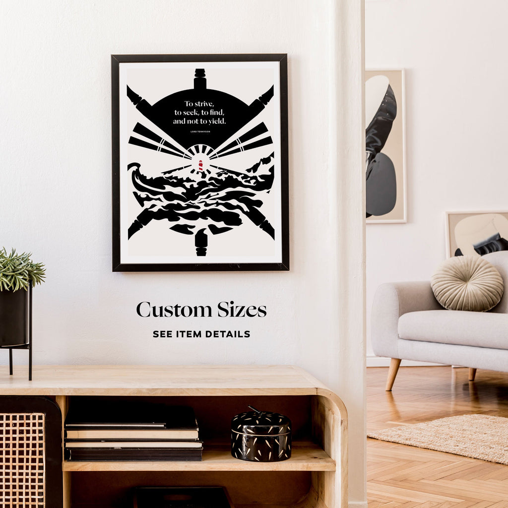 Alfred Lord Tennyson Print