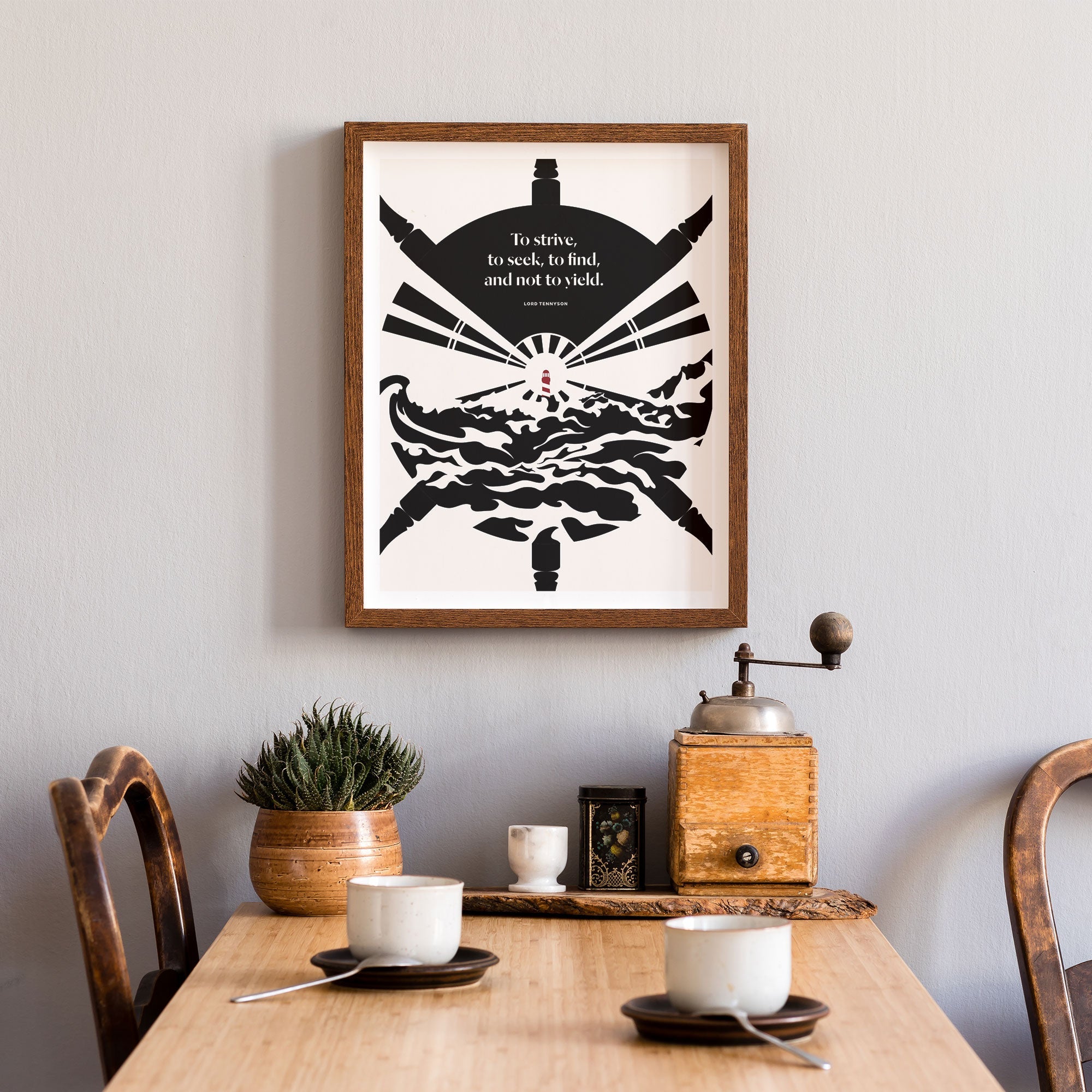 Alfred Lord Tennyson Print