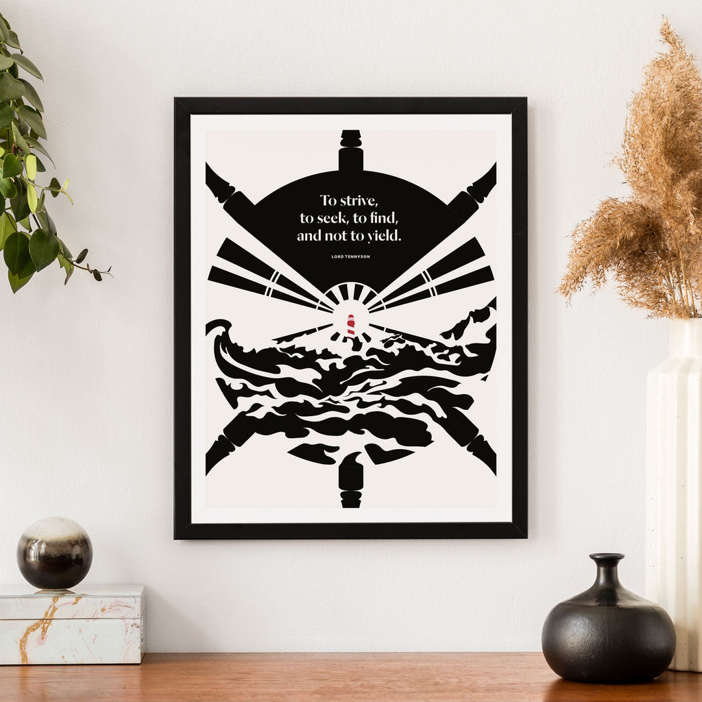 Alfred Lord Tennyson Print