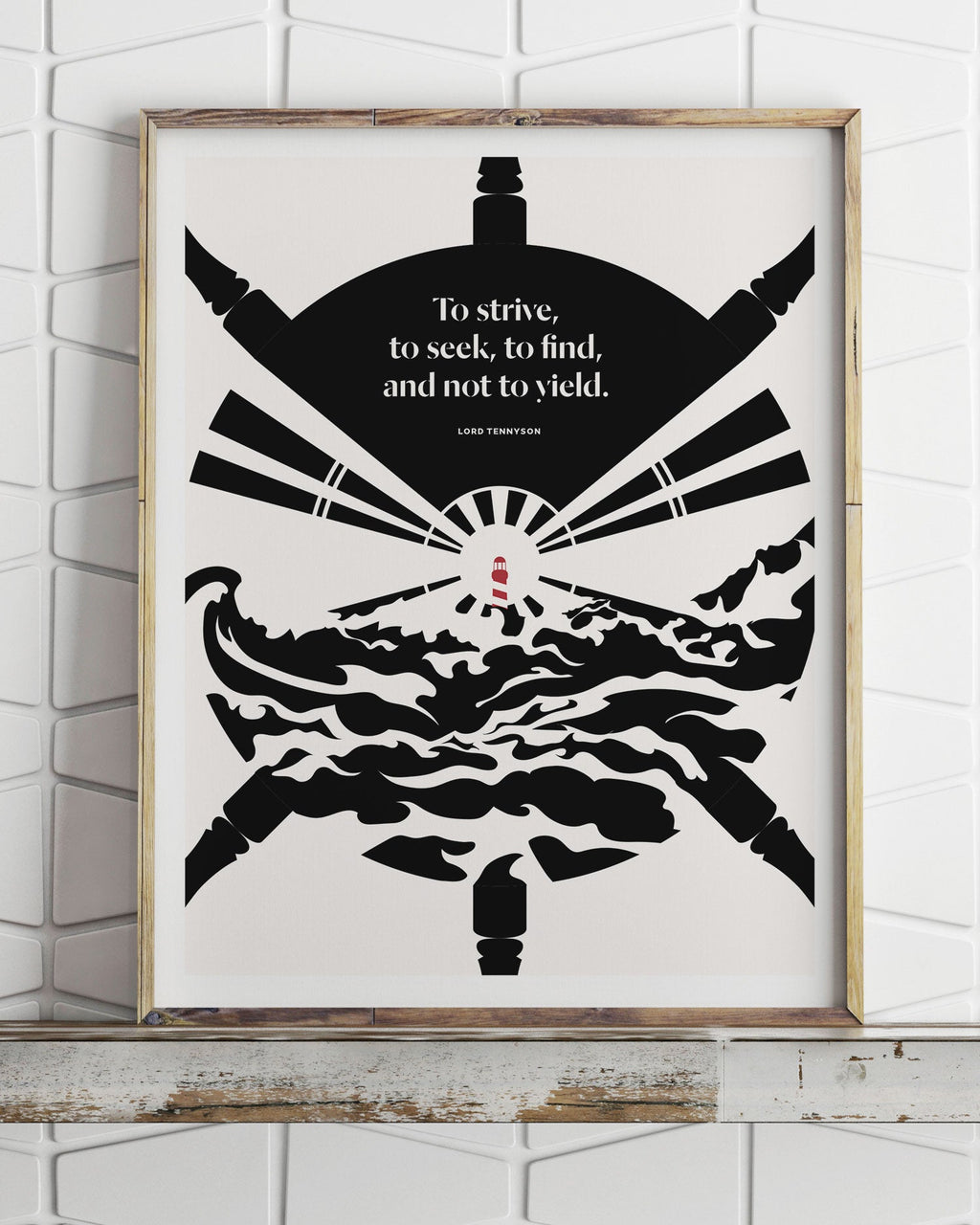Alfred Lord Tennyson Print