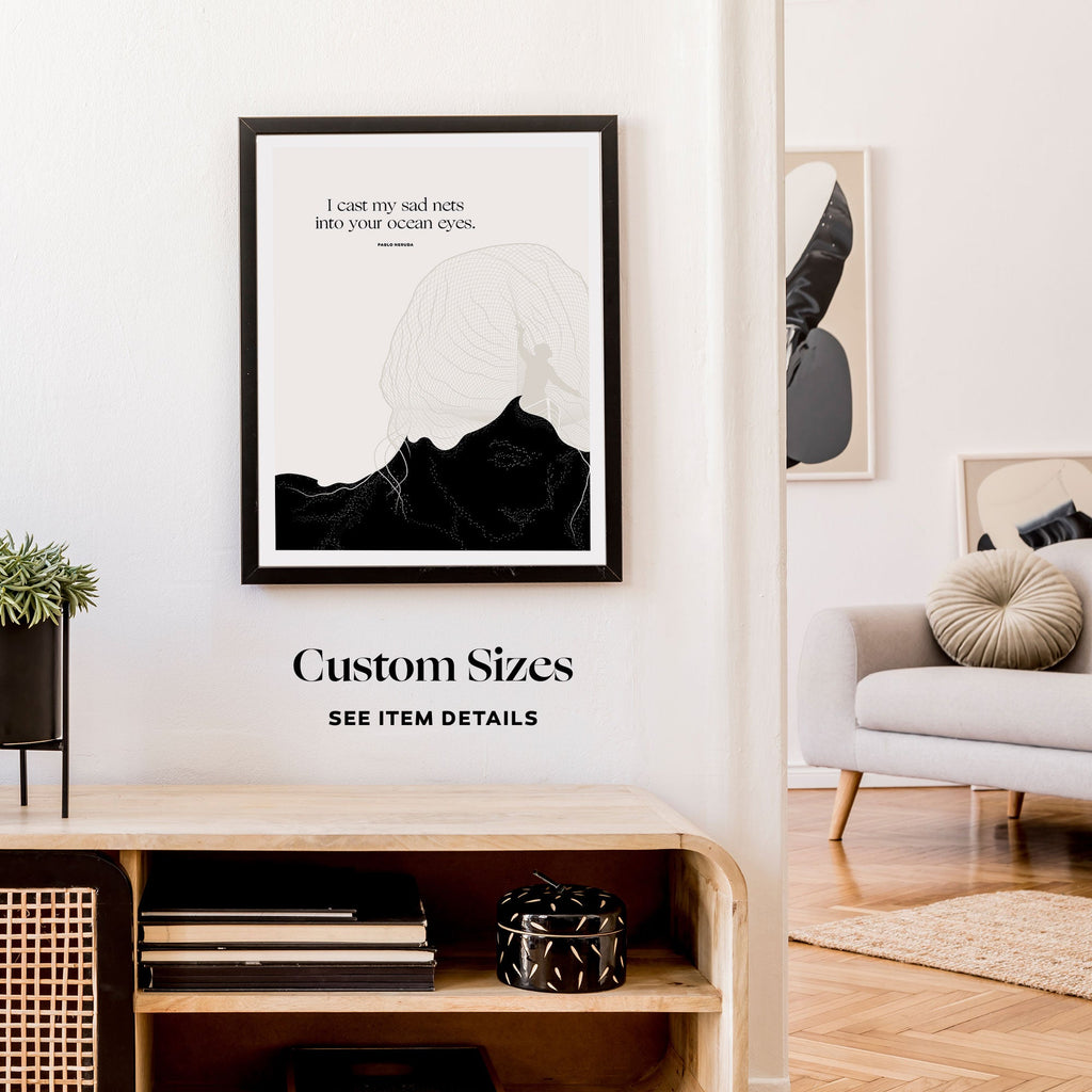 Pablo Neruda Print
