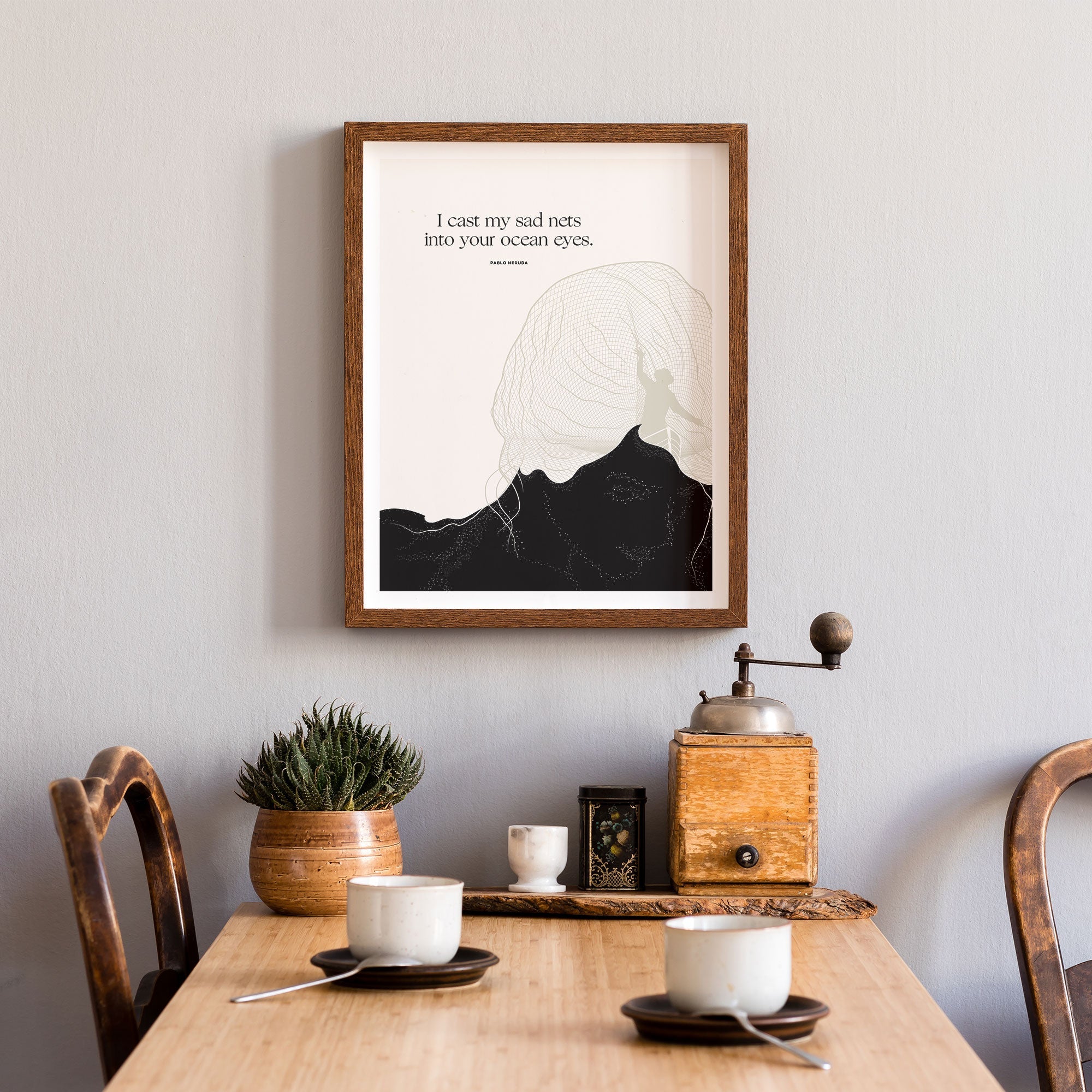 Pablo Neruda Print