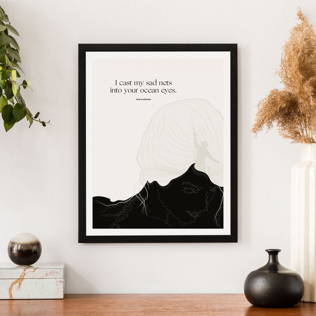 Pablo Neruda Print