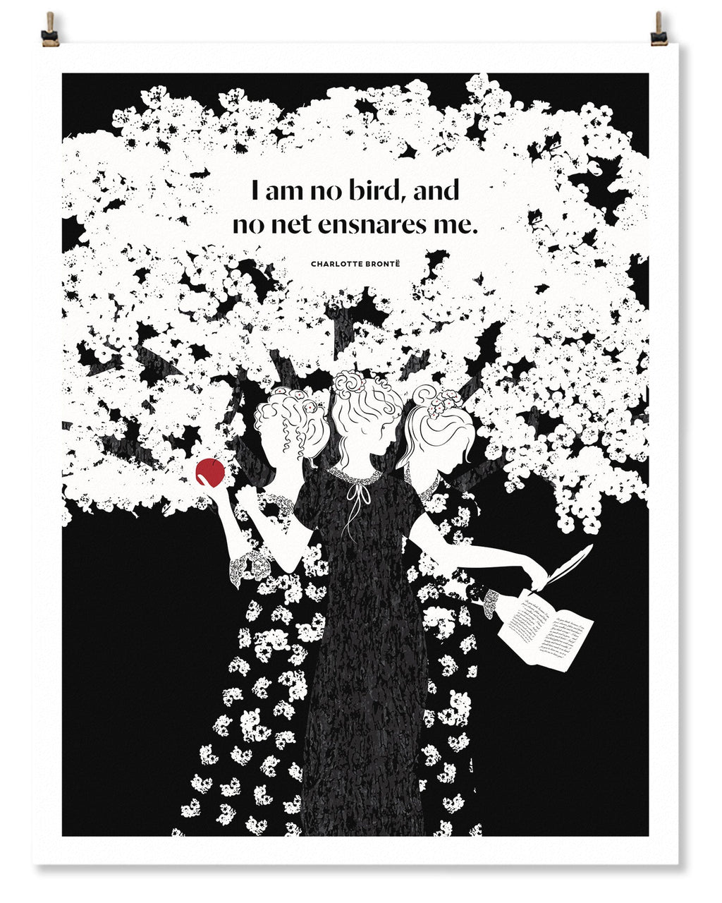 Charlotte Brontë Print