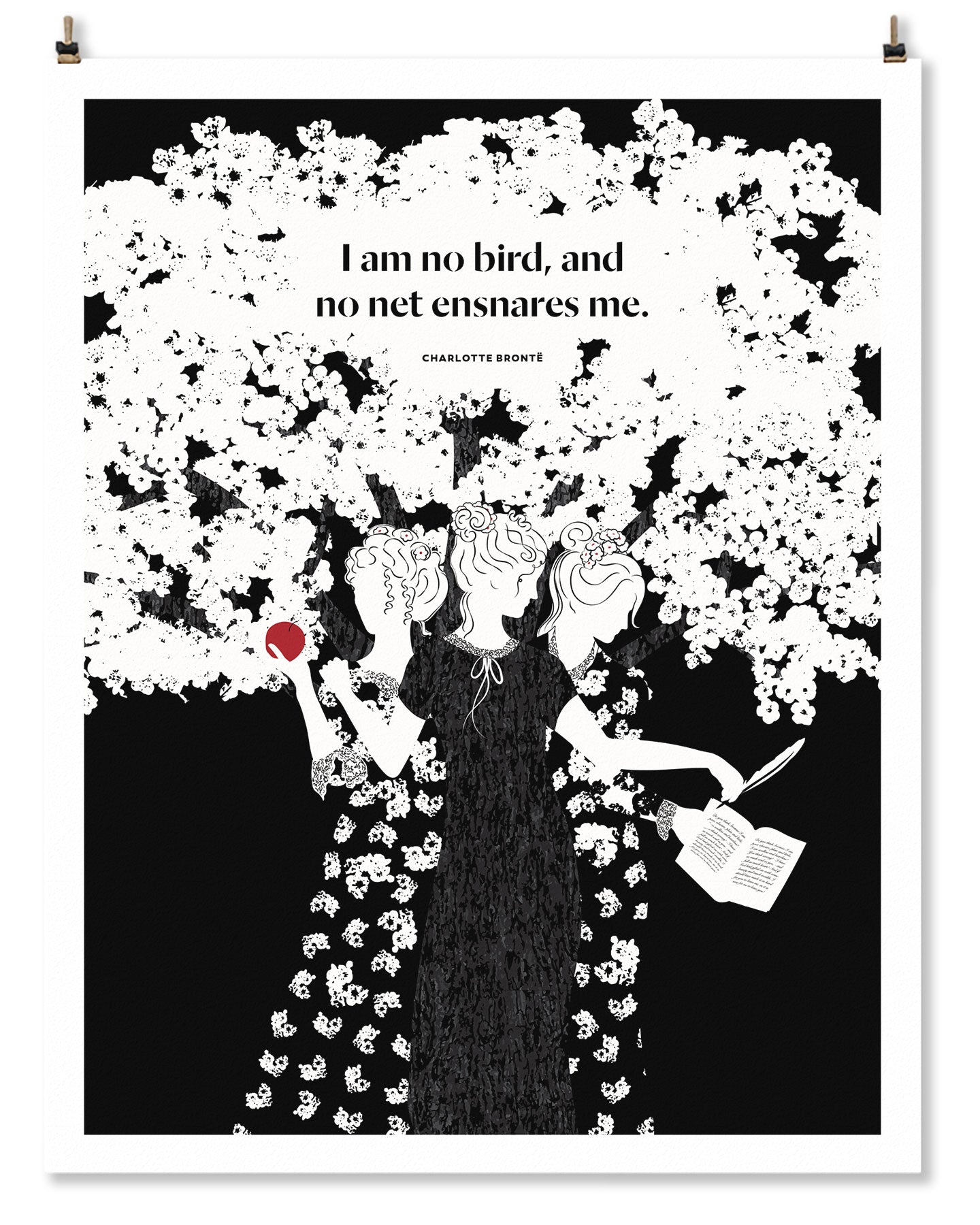 Charlotte Brontë Print