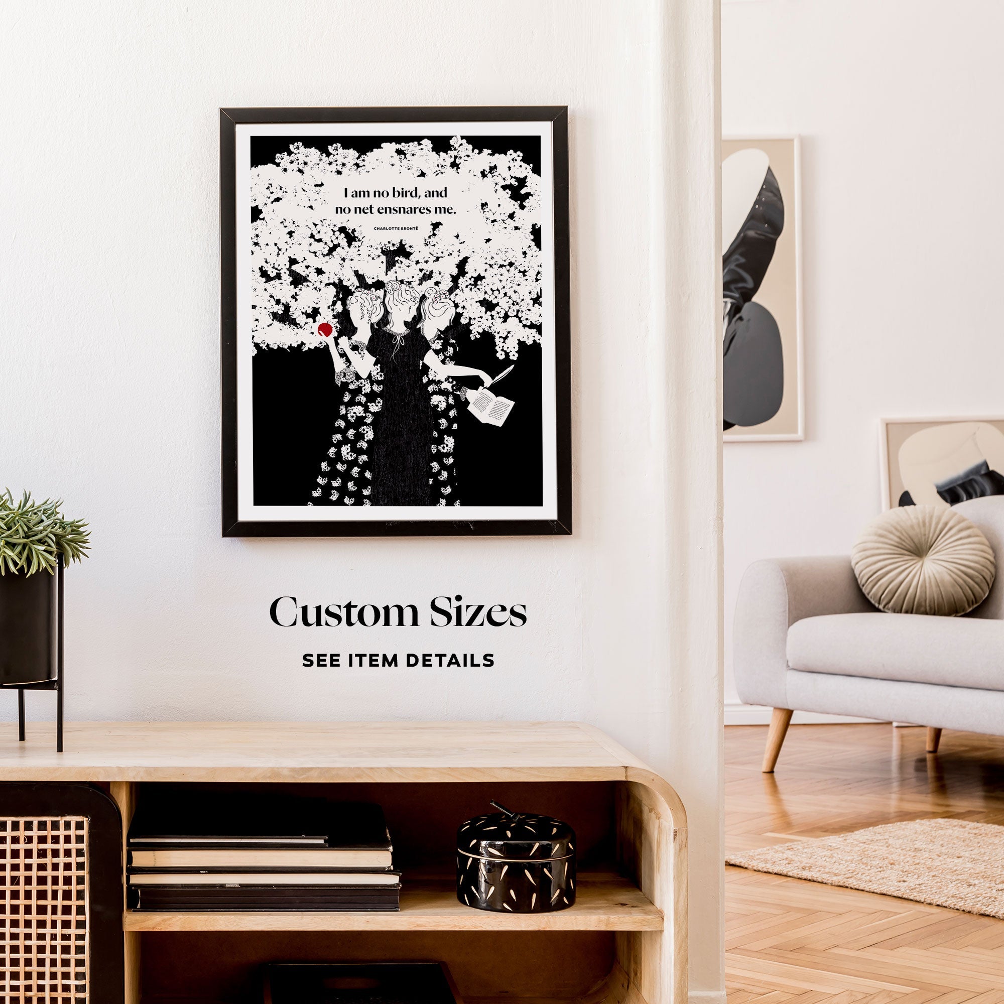 Charlotte Brontë Print