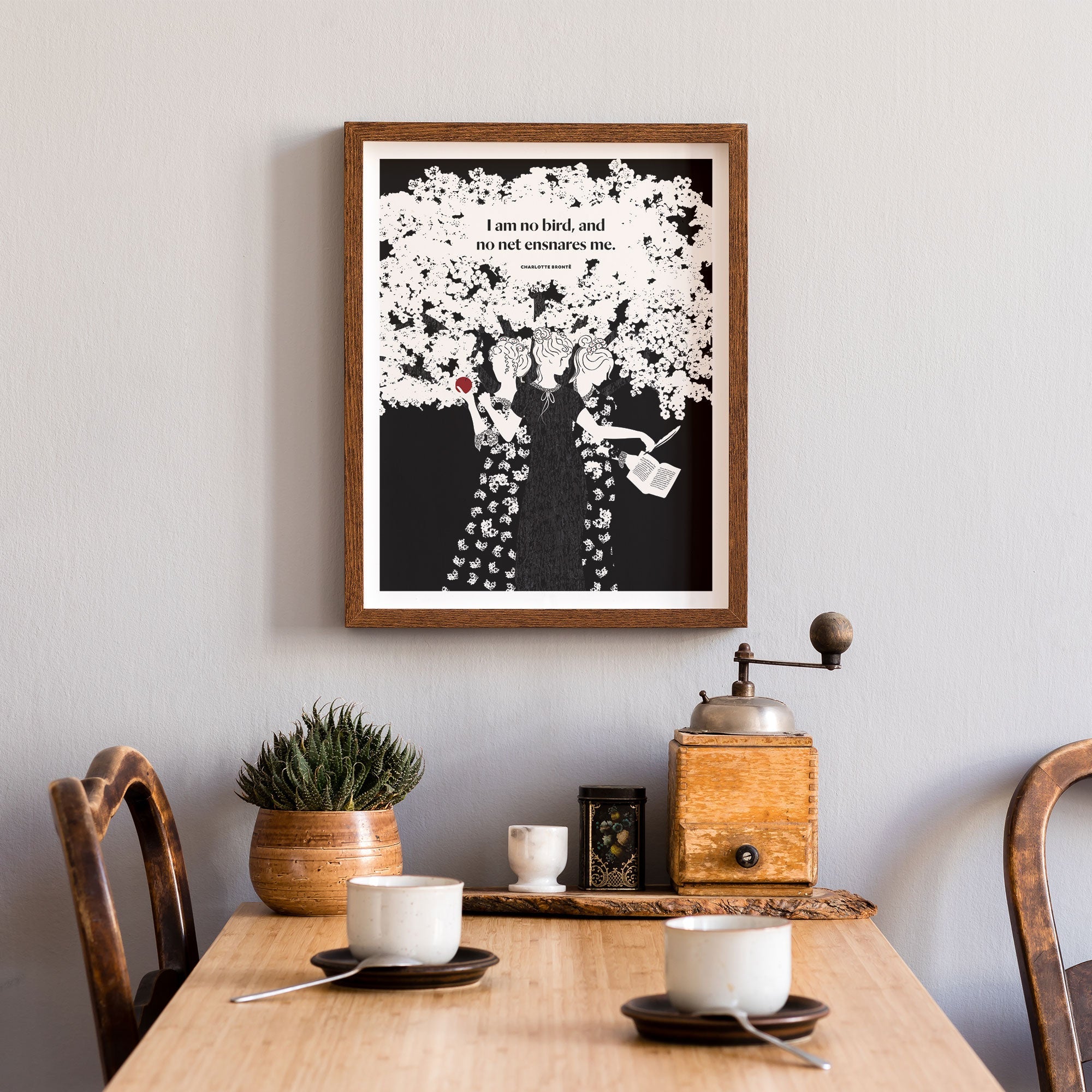 Charlotte Brontë Print
