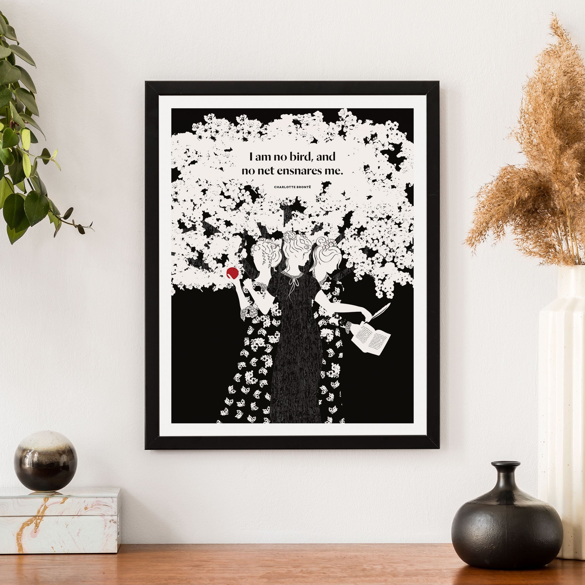Charlotte Brontë Print