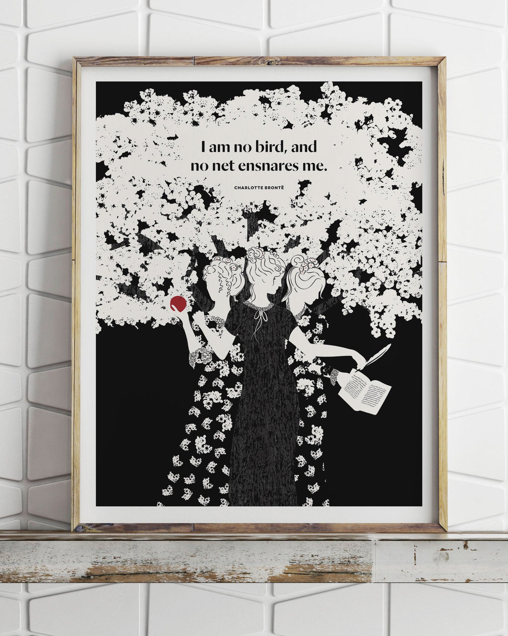 Charlotte Brontë Print