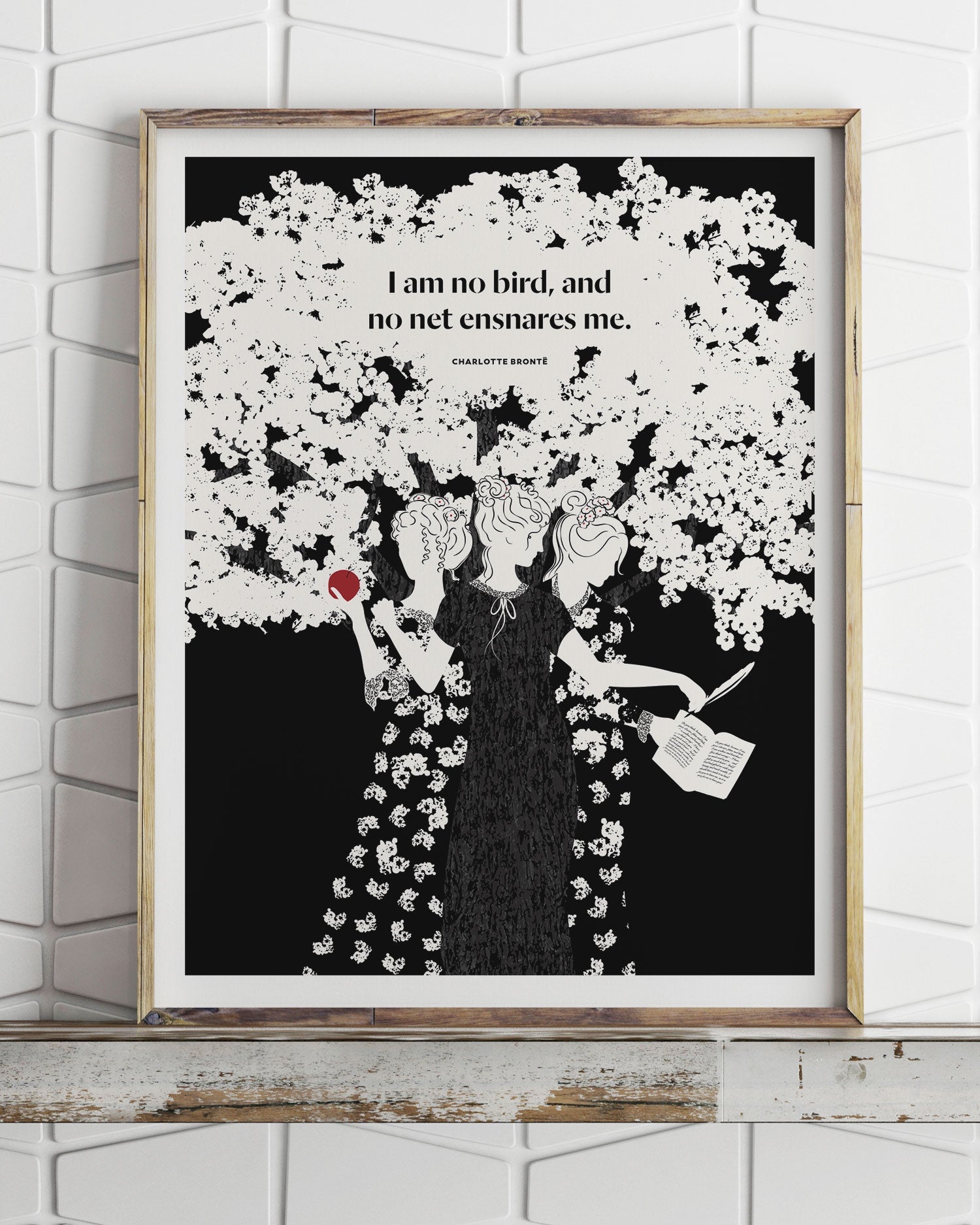Charlotte Brontë Print