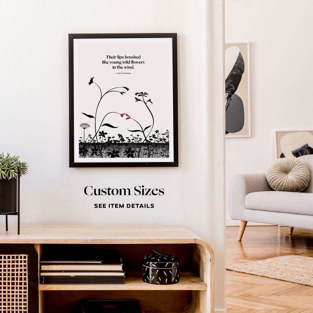 F. Scott Fitzgerald Print