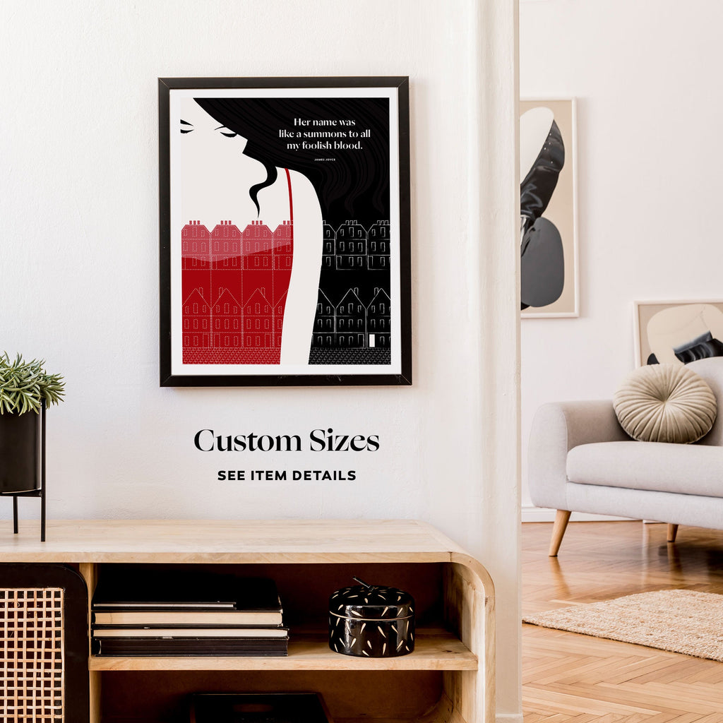 James Joyce Print