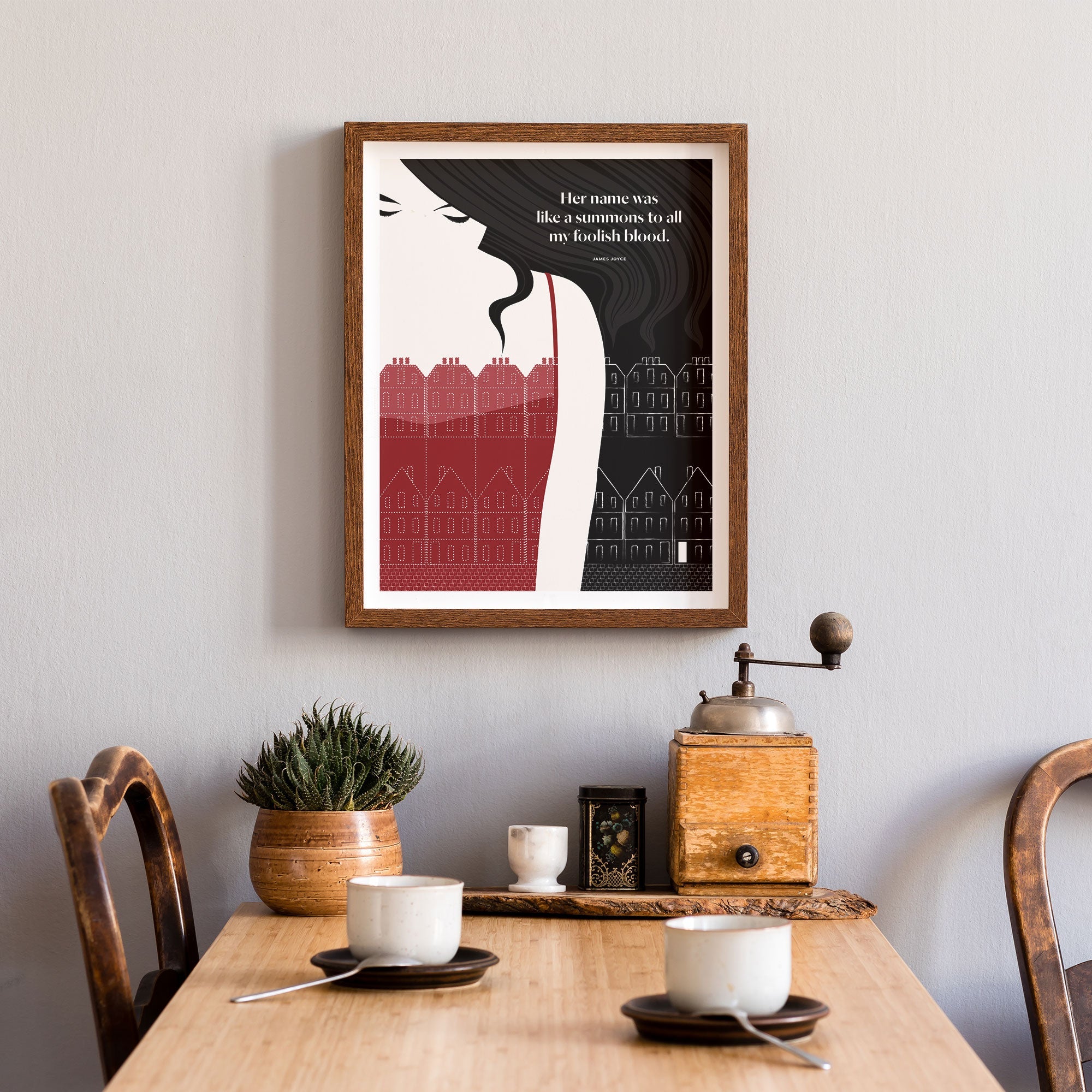 James Joyce Print