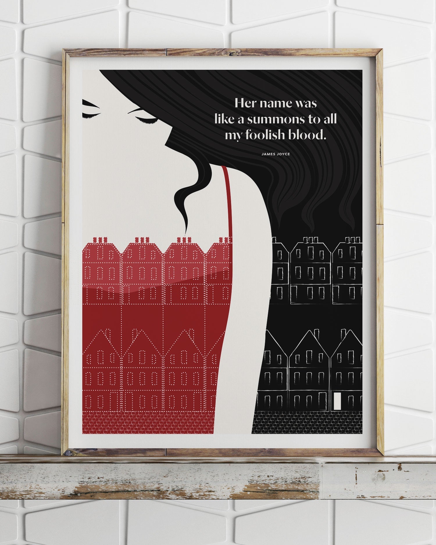 James Joyce Print